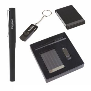 Hediyelik Set (Kalem. Usb Bellek. Kartvizitlik) - Görsel 1