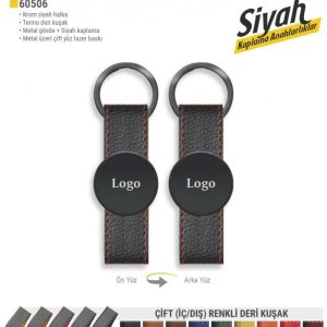 Siyah Deri Anahtarlıklar - Görsel 1