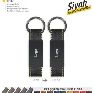 Siyah Deri Anahtarlıklar - Görsel 1