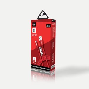 K572 Safe TYPE-C Metal Başlı 2000mm Şarj/Senkronizasyon - Görsel 1