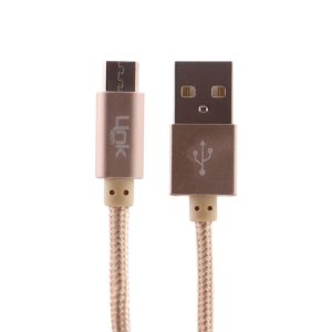 K542 Safe Micro Metal Başlı 30cm Şarj/Senkronizasyon Kablosu - Görsel 1