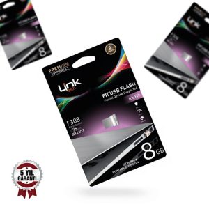 Fit Premium 8GB Metal 25MB/S USB Flash Bellek - Görsel 3