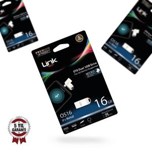 Micro Premium OTG Dual 16GB 25MB/S USB Bellek - Görsel 3