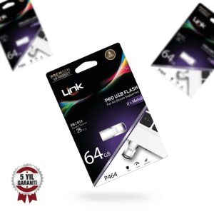 Pro Premium 64GB Metal 25MB/S USB Flash Bellek - Görsel 3