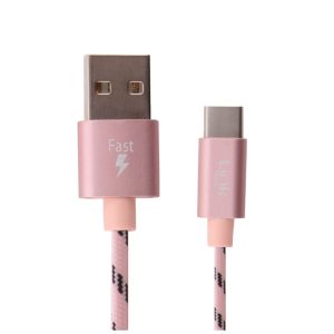 K552 Safe TYPE-C Metal Başlı 1000mm Şarj/Senkronizasyon - Görsel 2